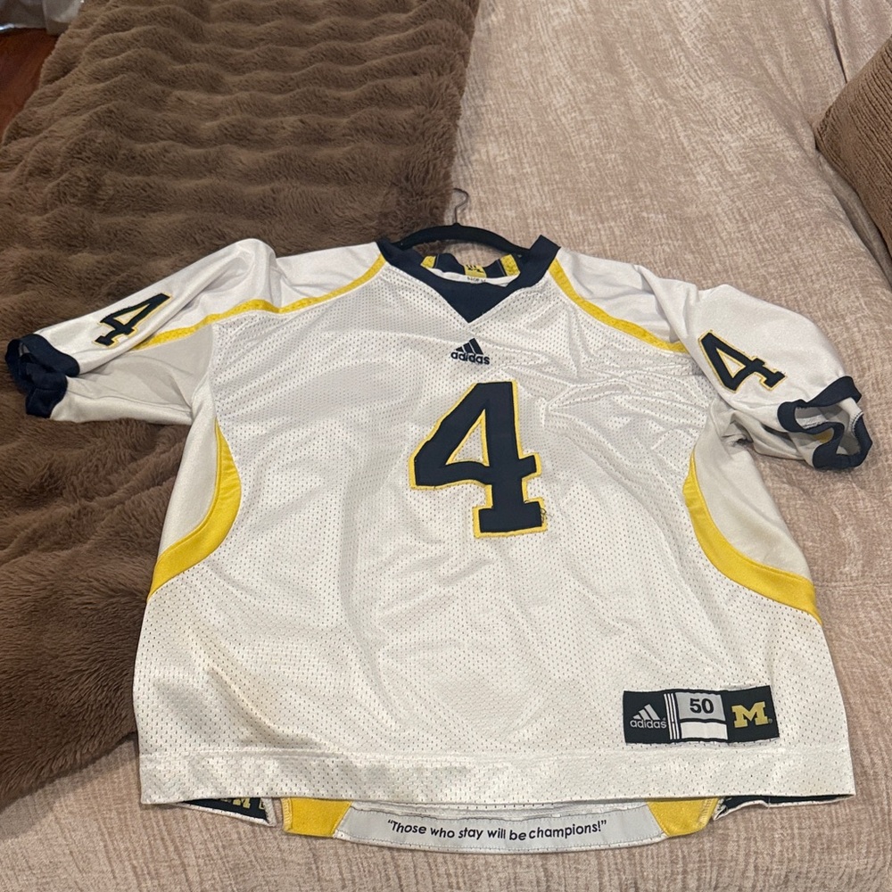 Vintage University of Michigan jersey authentic, stitched, Adidas